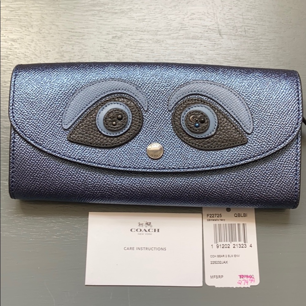 Coach bear wallet limited edition collection